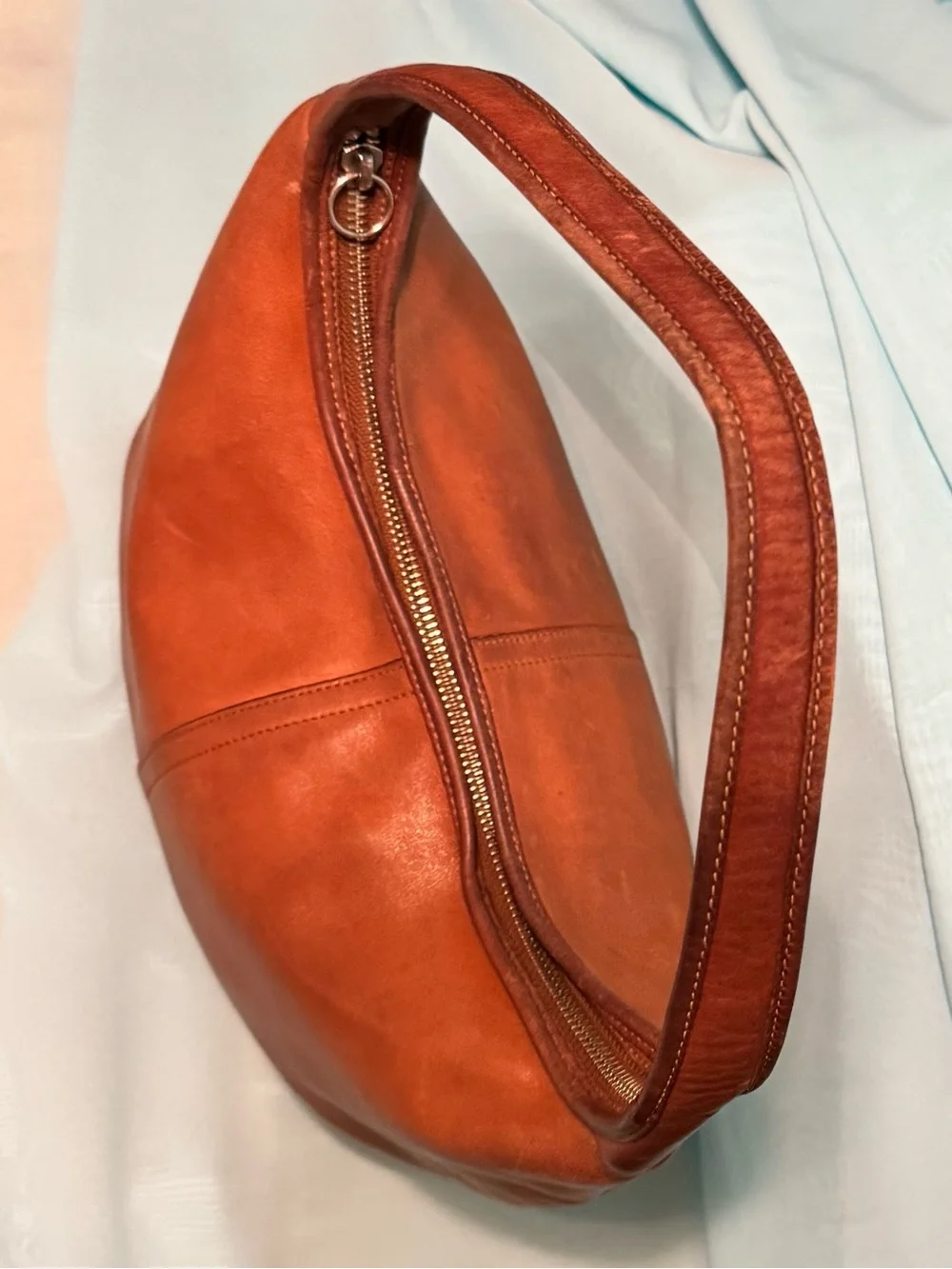 COACH 9226 Vintage Shoulder Bag Leather Brown Silver Hardware - Picture 8 of 12